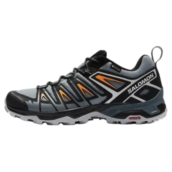 SALOMON X Ultra Pioneer Hiking / Trekking Shoes Men Low-top Gray/Black