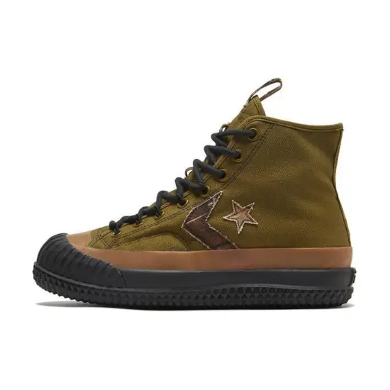 Converse 1970s Canvas Shoes Unisex High-top Olive Green