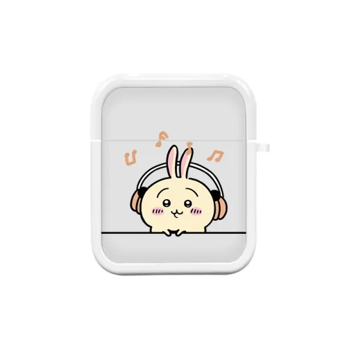 US 10 cents MSMF Apple/apple is suitable for Airpods 3rd generation 2nd generation pro2 generation PC chiikawa music Jiikawa Xiaoba cute niche men and women wireless Bluetooth soft shell earphone cover