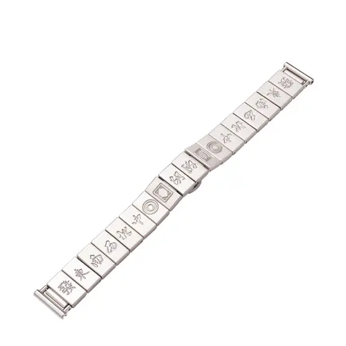 YUQING Strap Apple Compatibility Stainless Steel Material 163mm