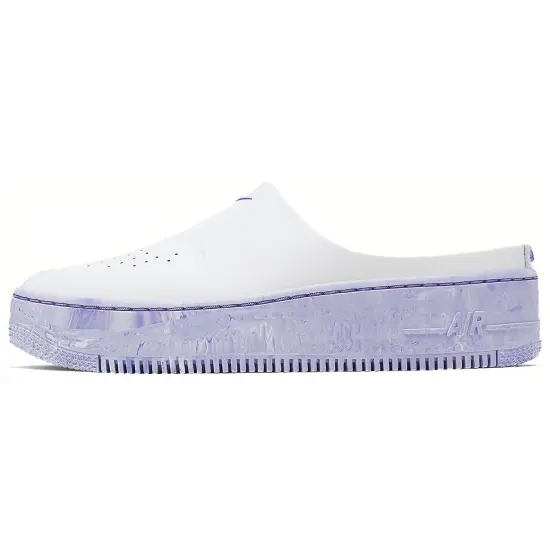 Nike Air Force 1 Skateboarding Shoes Women's Low-top White/Purple