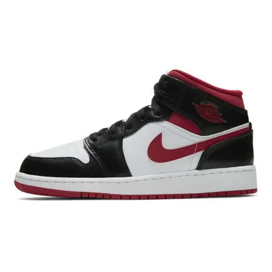 Jordan Kids Air Jordan 1 Mid 'Metallic Red' Sneakers