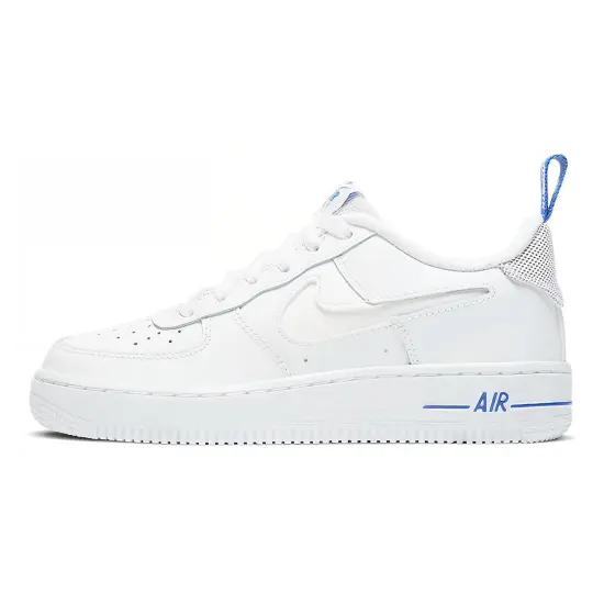 Nike Air Force 1 Low 07 LV8 White Racer Blue GS
