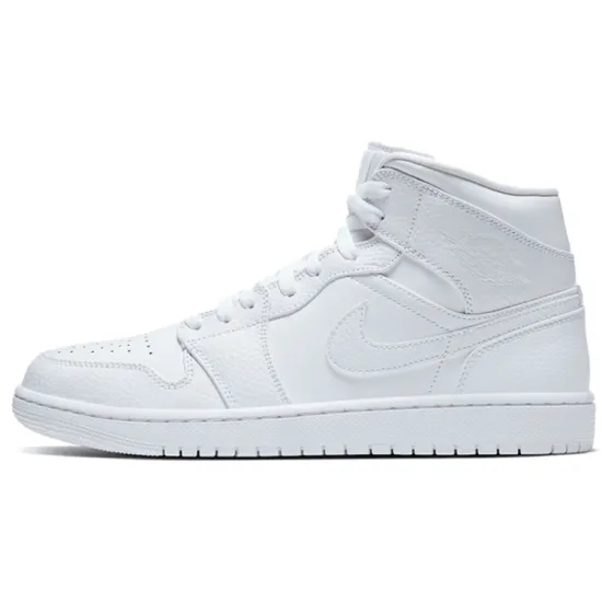 Air Jordan 1 Mid 'Triple White' 2020