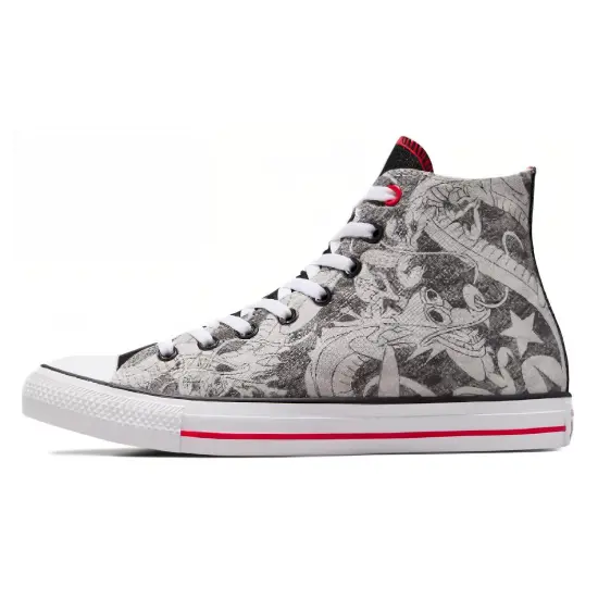 Converse Chuck Taylor All Star Yotd High Top 'Dragon Graphic Black White'
