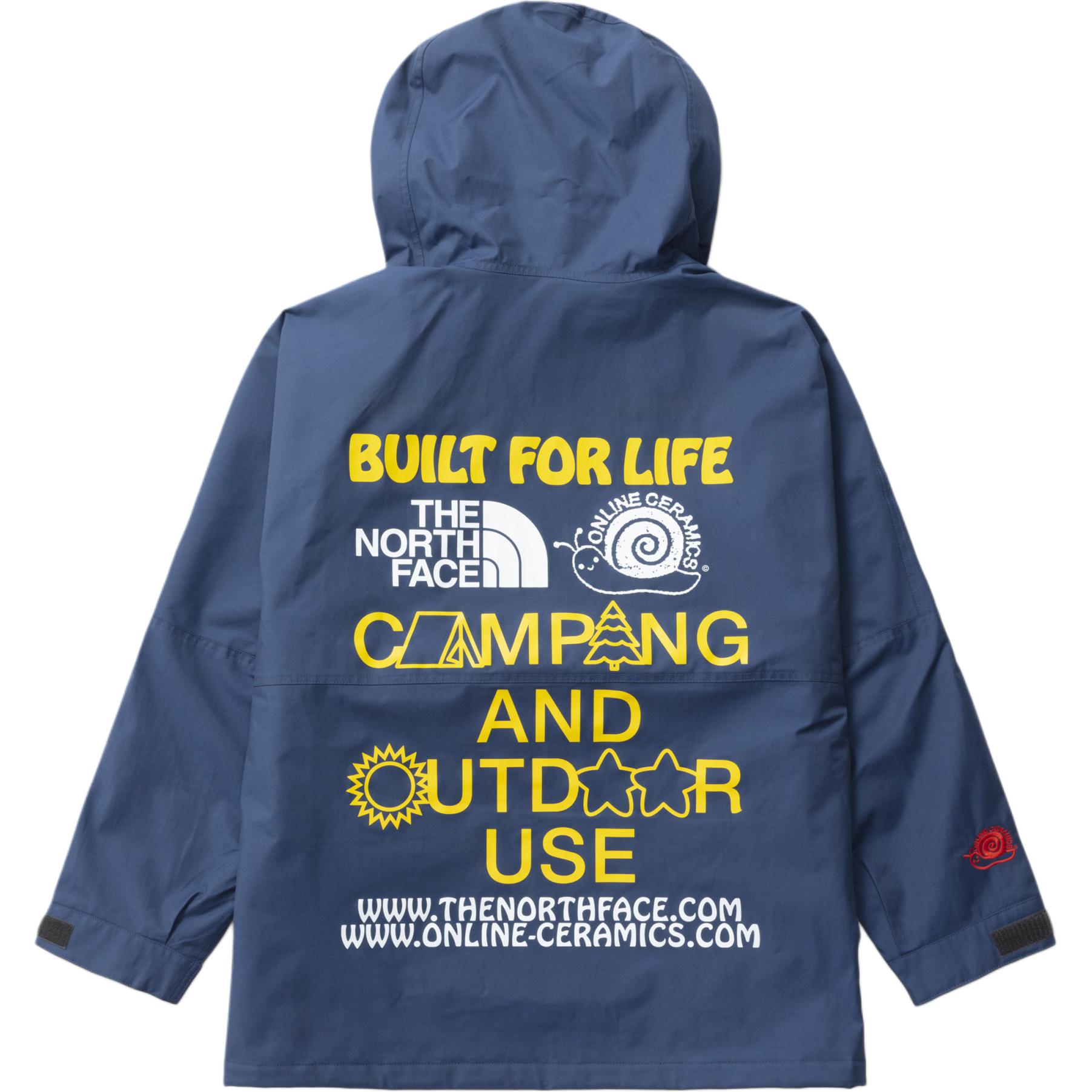 Куртка The North Face x Online Ceramics SS23 (синяя) — фото 2