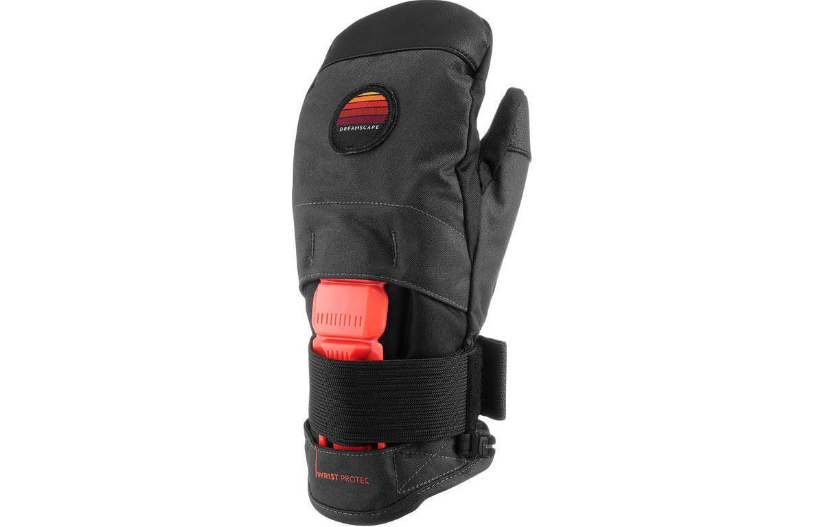 DECATHLON Windproof And Rainproof Ski Gloves Mittens Kids’