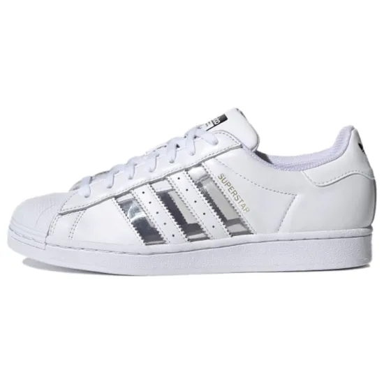Adidas Superstar White Transparent Stripes