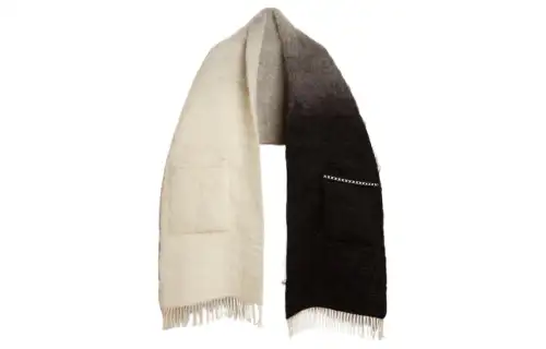 Golden Goose Knit Scarves Unisex Multicolor