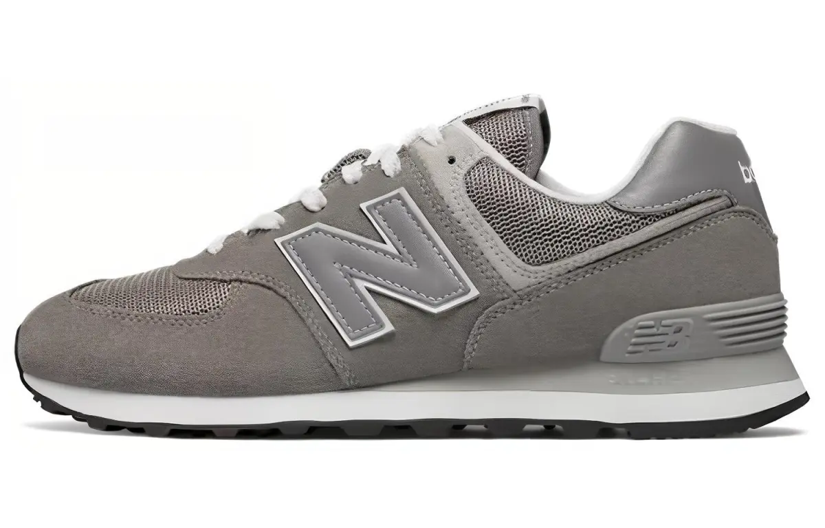 New Balance NB 574 Suede Abrasion Resistant Breathable Balance Low top Casual City Commuting Running Shoes Unisex Gray