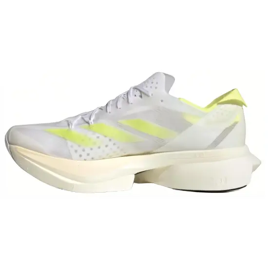 adidas Adizero Adios Pro 3 Running Shoes Unisex Low-top White And Yellow
