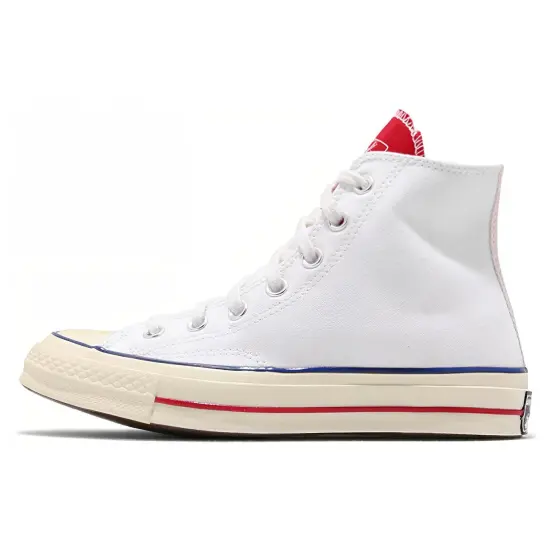 Converse Chuck Taylor All Star 70 Hi Twisted Tongue White Red
