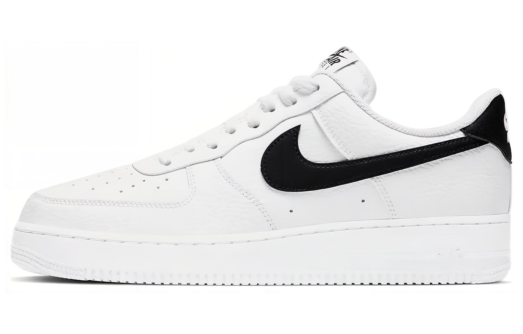 Nike Air Force 1 White and Black Poizon Shop