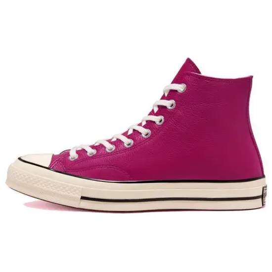 Converse Chuck 70 Canvas Shoes Unisex High-top Rose Red/white