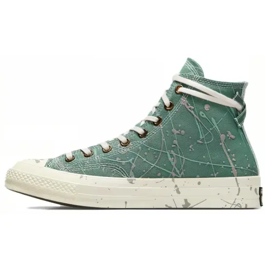 Converse Chuck 70 High 'Paint Splatter - Admiral Elm Green'