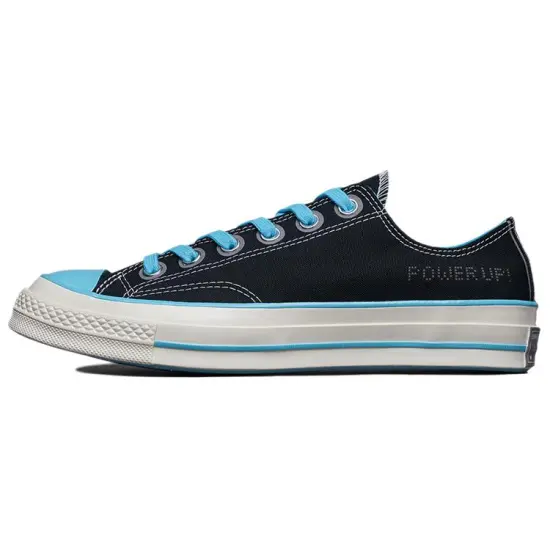 Converse 1970s Canvas Shoes Unisex Low-top Black/Blue/Orange