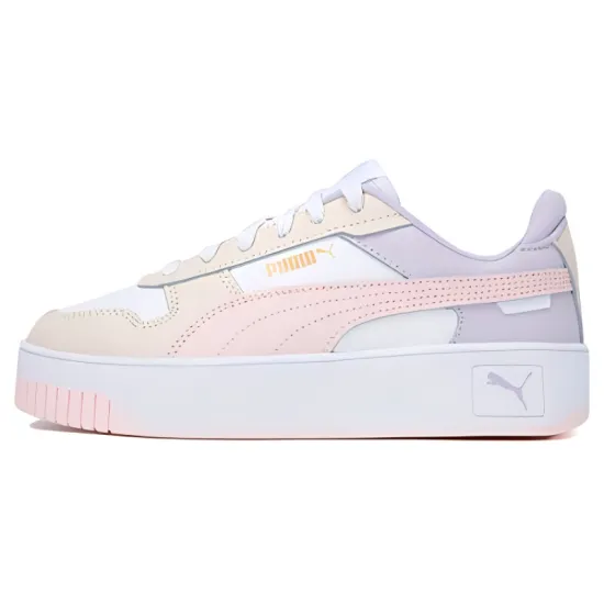 PUMA Carina Skateboarding Shoes Women's Low-top Purple/white/pink
