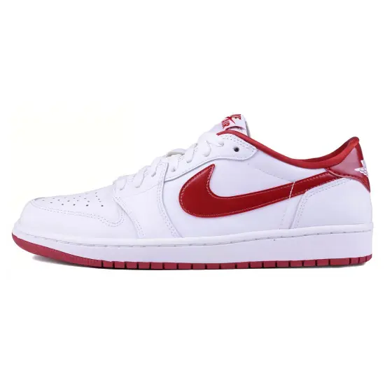 Jordan 1 Retro Low White Varsity Red