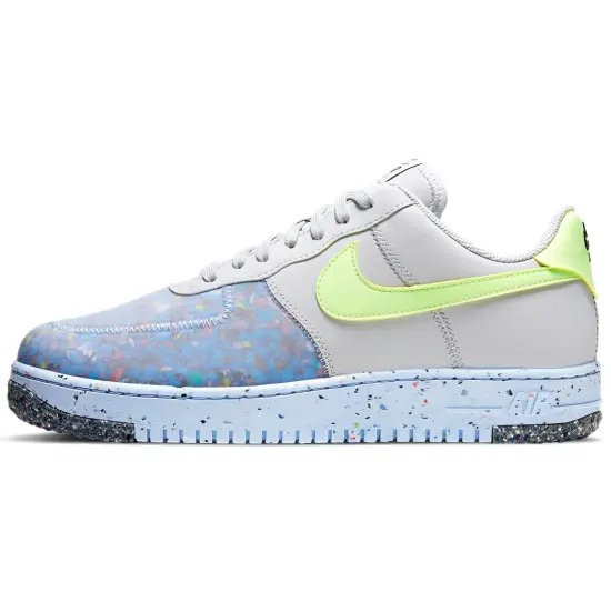 Nike Air Force 1 Crater Pure Platinum Barely Volt