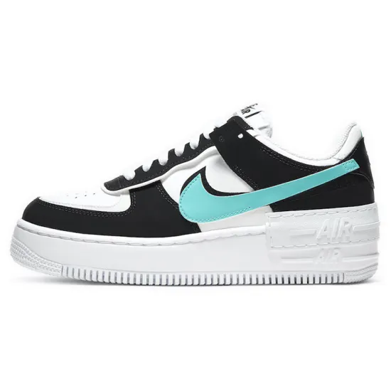 Nike Air Force 1 Low Shadow White Black Aurora Women's
