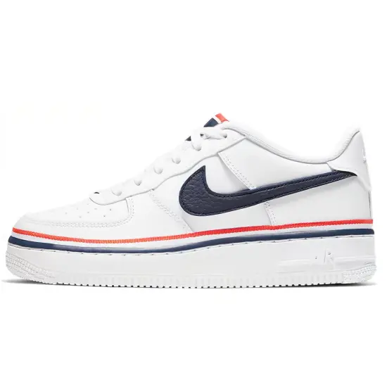 Nike Air Force 1 Low LV8 Ribbon White Blue GS