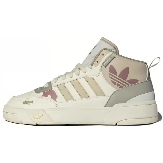 Adidas Originals Post Up Skateboard Shoes Women's Mid-top Off-white/gray/purple