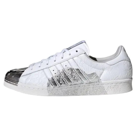 Adidas Originals Superstar Skateboarding Shoes Unisex Low-top White/Black/Silver