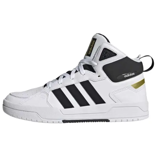 100DB Adidas Neo Mid 'White Black'