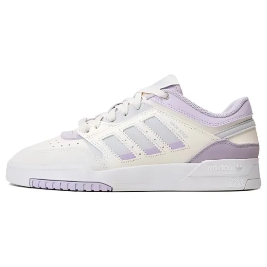 Adidas Originals Drop Step Skateboard Shoes Women's Low-top White/powder