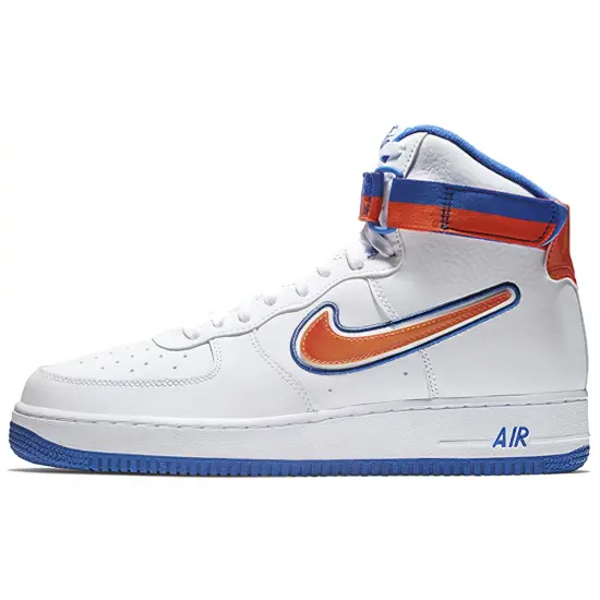Nike Air Force 1 High Sport NBA White Team Orange Game Royal