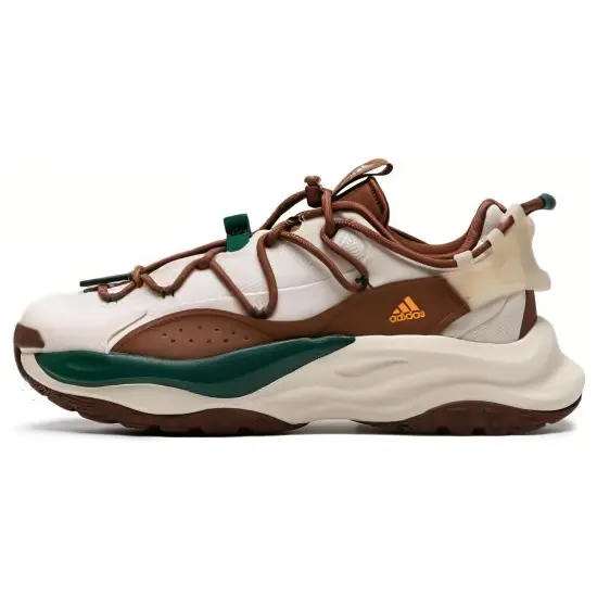 Adidas Maxxwavy Running Shoes Unisex Low-top White/Brown