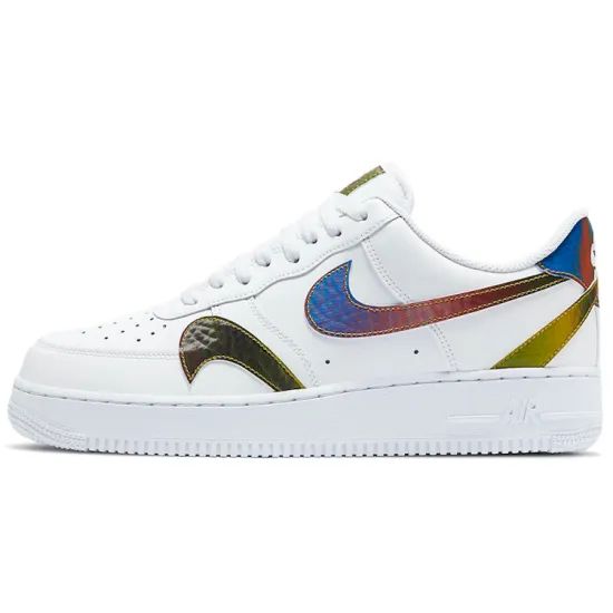 Nike Air Force 1 Low Misplaced Swooshes White Multi