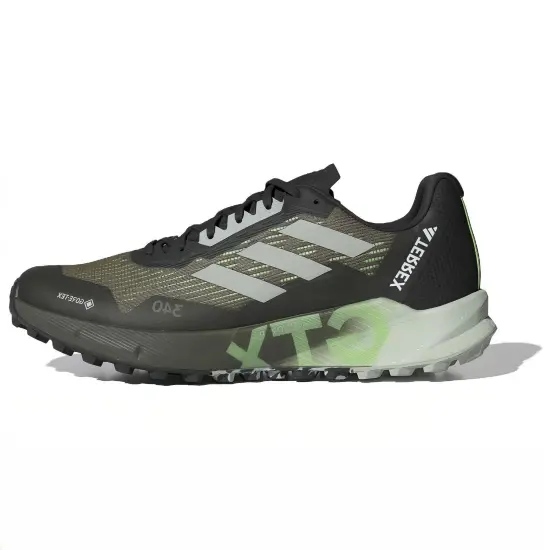 Adidas Terrex Agravic Flow 2.0 Running Shoes Men Low-Top Green