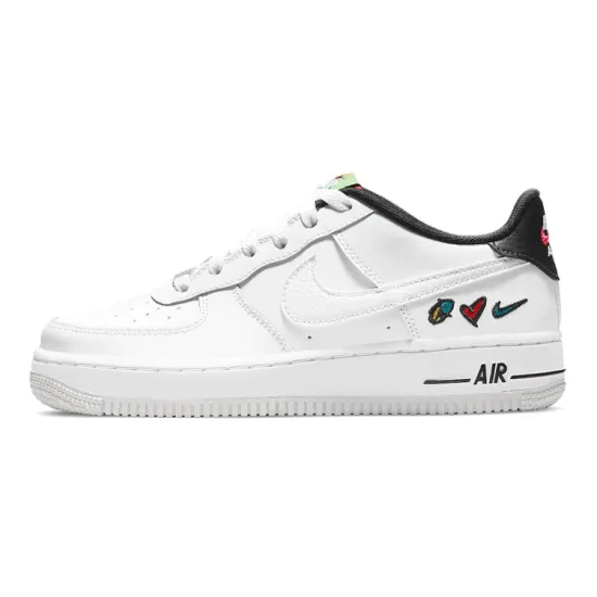 Nike Air Force 1 Low '07 LV8 3 Peace Love Swoosh GS