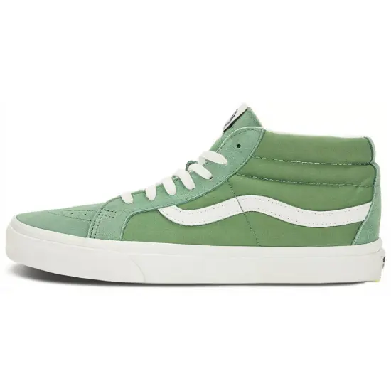 Vans Skateboarding Shoes Unisex Mid-top Green