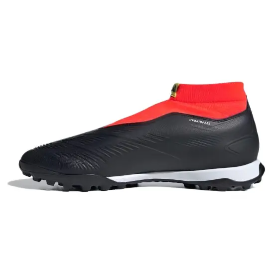 Adidas Predator 24 League Laceless Turf Core Black Cloud White Solar Red