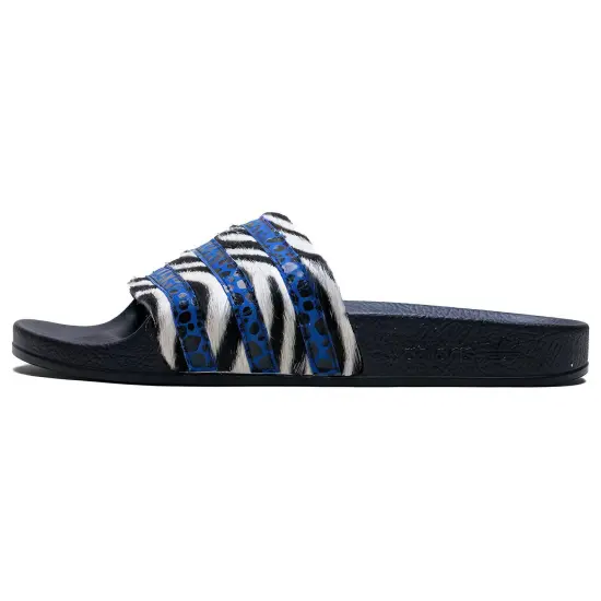 Adidas Originals ADILETTE Series Flip-flops Women's Black/Blue