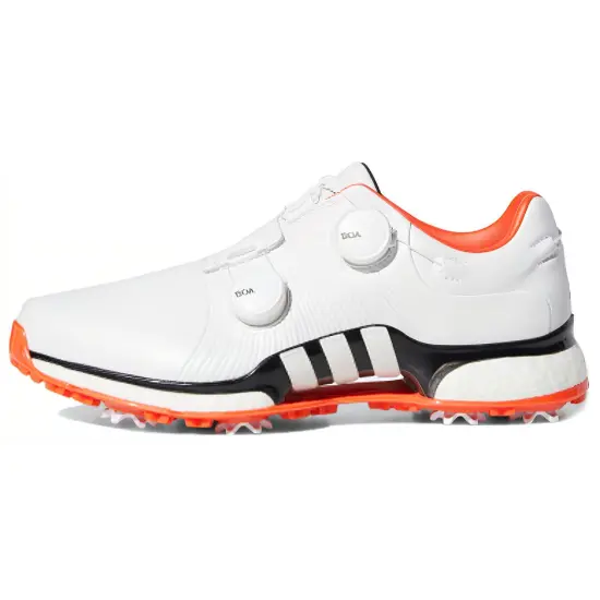 Adidas Tour360 Golf Shoes Men Low-top White/orange