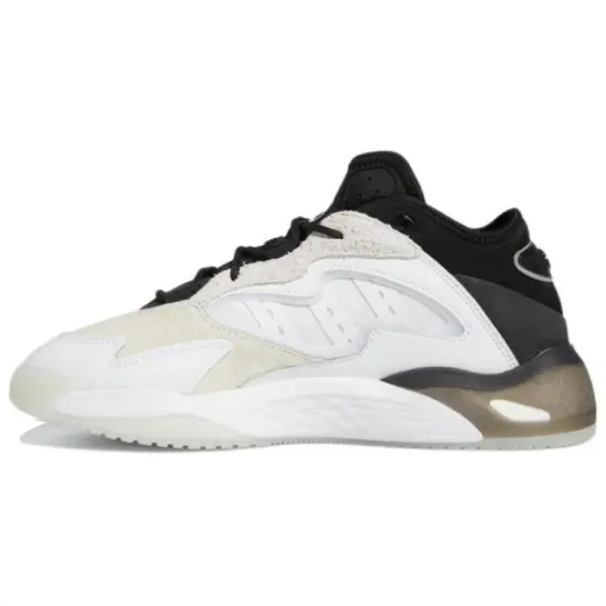 Adidas Originals Streetball Lifestyle Shoes Unisex Low-top White/black/meter
