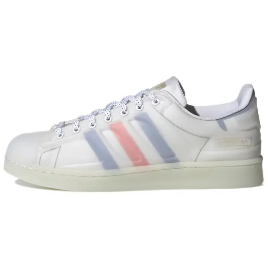 Adidas Originals Superstar Futureshell Skateboard Shoes Unisex Low-top White/Blue/Red
