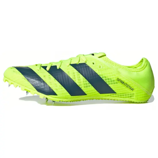 Adidas Sprintstar Running Shoes Unisex Low-top Green/navy Blue