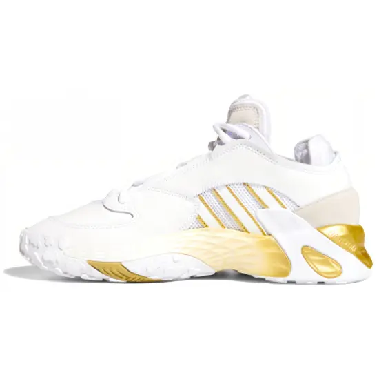 Adidas Originals Streetball Basketball Shoes Women's Low-top White/Gold