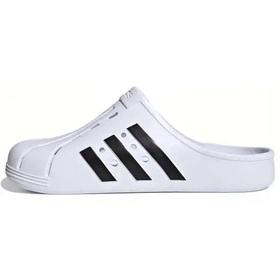 Adidas Adilette Clog White Black