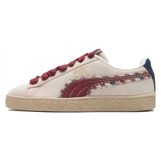 PUMA Suede Bz Fringe 'white Red Navy'