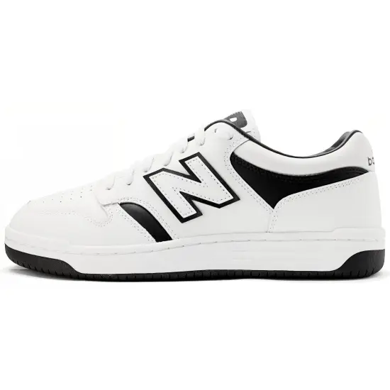 New Balance NB 480 Skateboarding Shoes Unisex Low-top White/black
