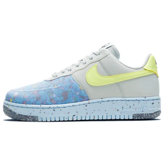 Nike Air Force 1 Crater Pure Platinum Barely Volt Women's
