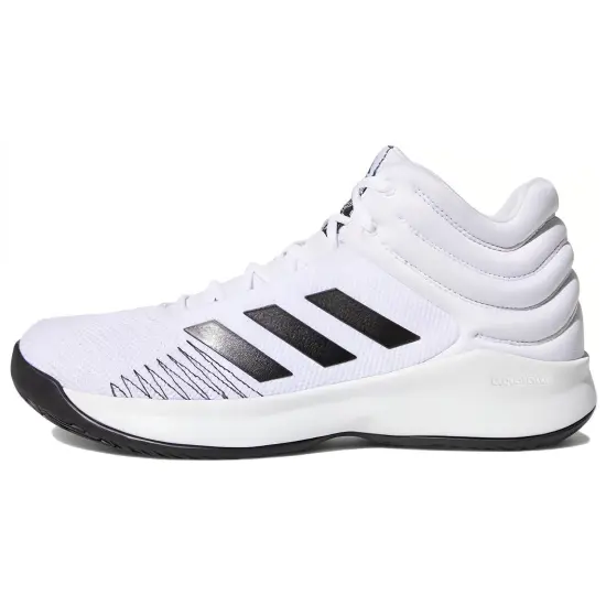 Adidas Pro Spark Basketball Shoes Men Mid-top White/Black