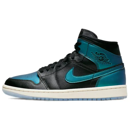 Jordan 1 Mid Iridescent Black Women's
