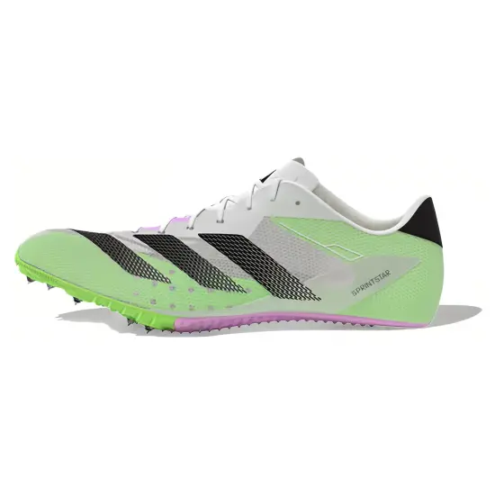 Adidas ADIZERO SPRINTSTAR Running Shoes Unisex Low-top White/Green