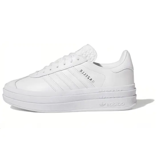Adidas Originals Gazelle Bold Triple White Women's
